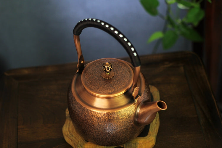 1700ml Hand-Hammered Copper Kettle
